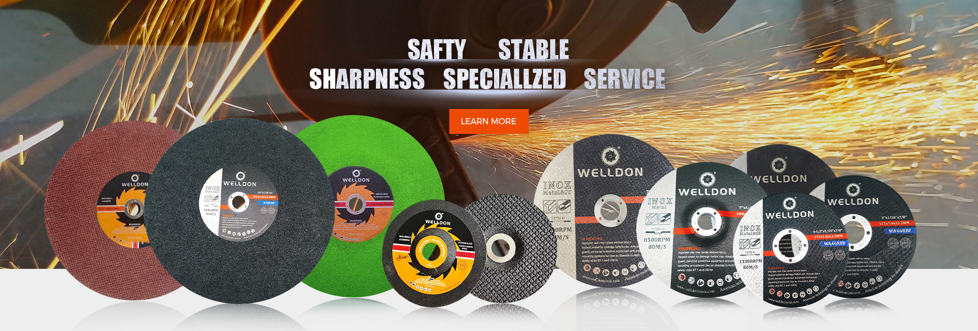 cutting disc, grinding disc, Diamond Blade, Flap Disc, Waterproof Paper SHENZHEN WELLDON